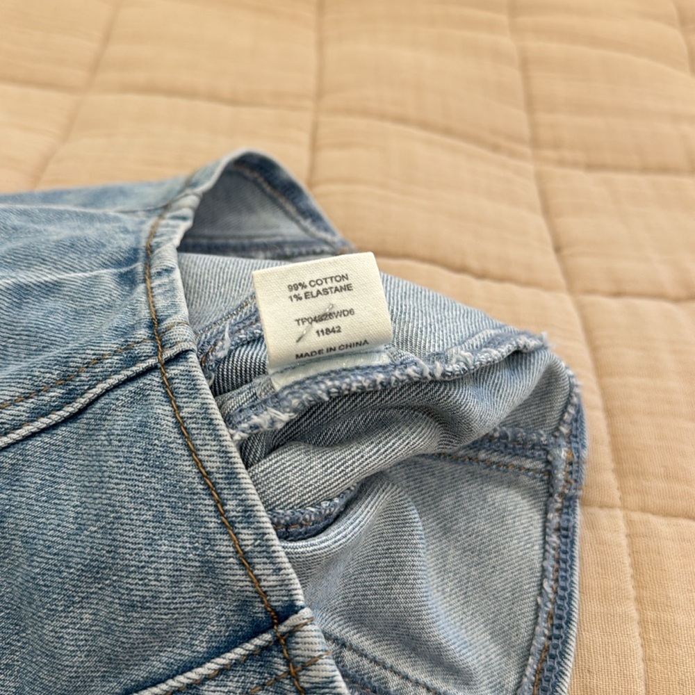 Meshki Light Blue Denim Corset Tank Top - Picture 7 of 7
